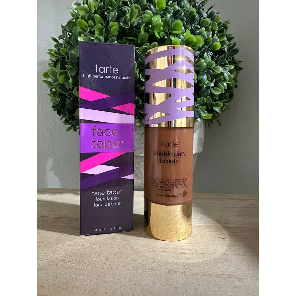 Tarte Face Tape Foundation Double Duty Beauty 58H Rich Honey 1.01‎ fl oz